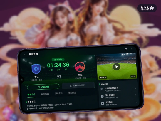 下载华体会 APP，随时开启精彩观赛